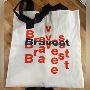 2 Bravest‎ Studio Designer 15"x14" Tote Bags NWT